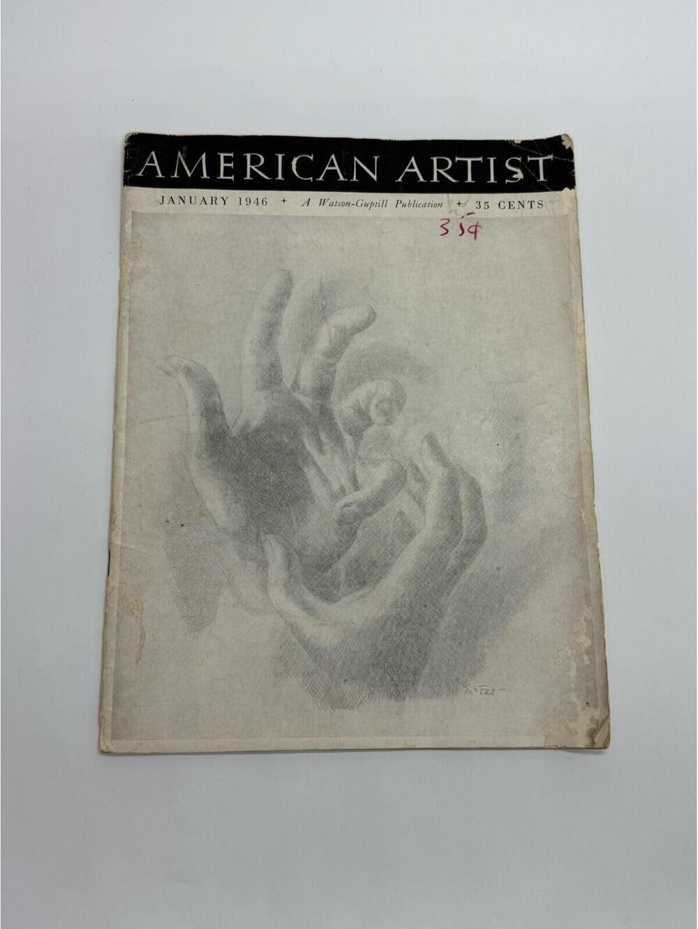 2 American Artist Magazines January & February 1946